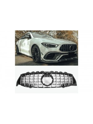 Maska Mercedes Benz CLA C118/X118 (2019-2023) - černá s chromem